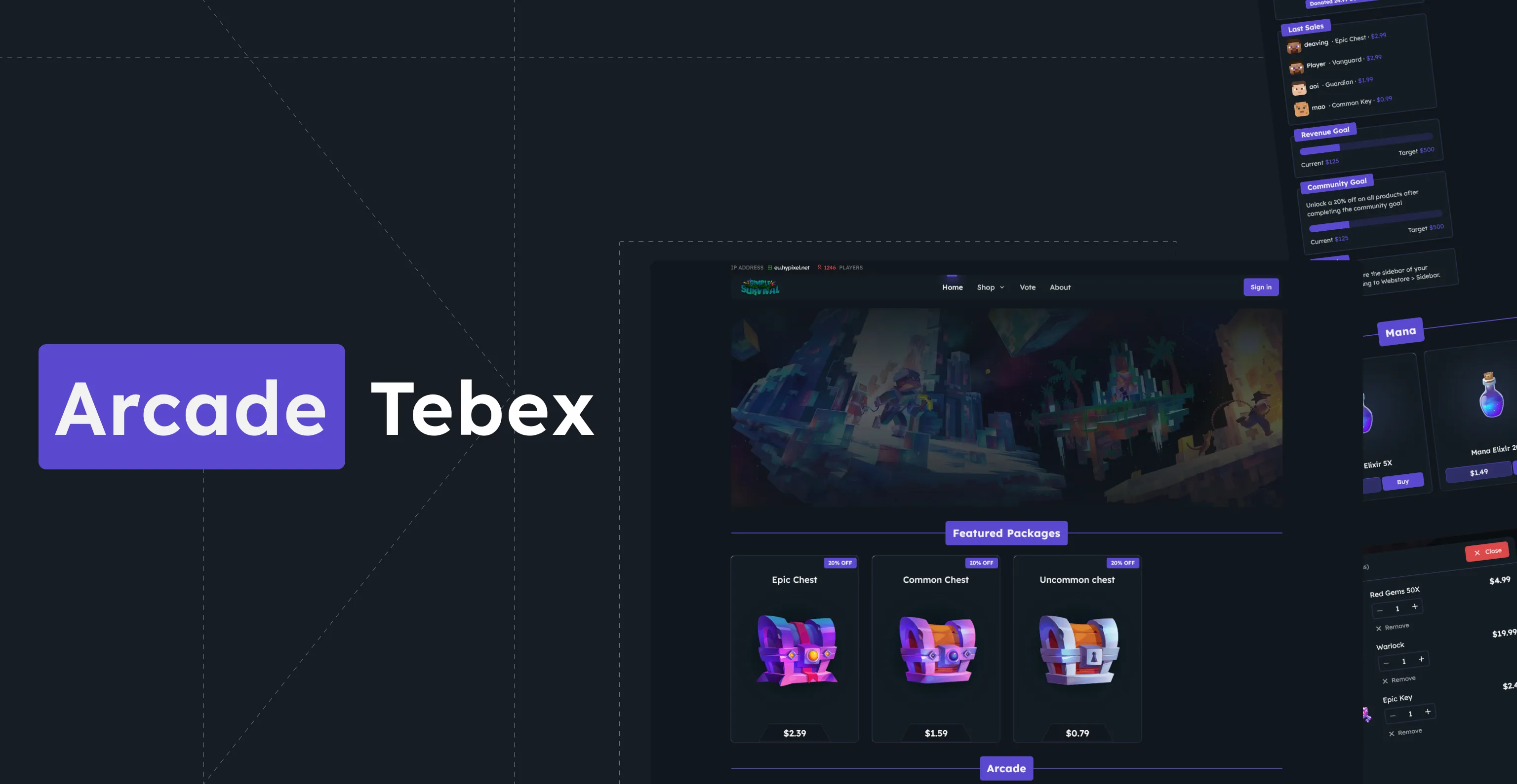 Arcade - Tebex Theme